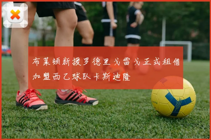 布莱顿新援罗德里戈雷戈正式租借加盟西乙球队卡斯迪隆